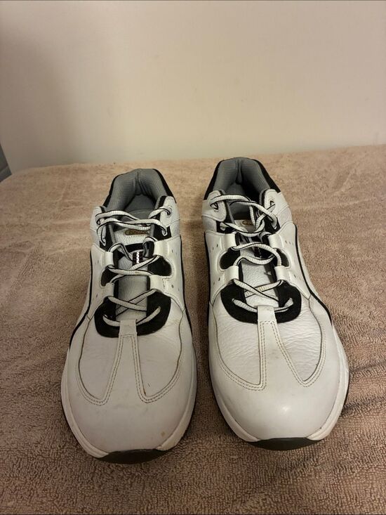 FootJoy Men\'s size 13M White and Black Athletic Sneakers 56732 main image 4